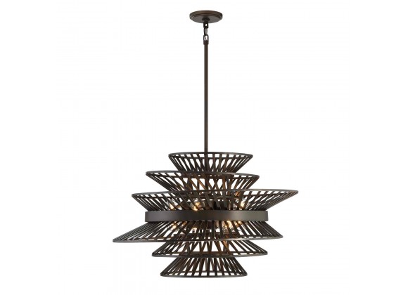 ZEEV Lighting Kai Collection Chandelier- Front Angle