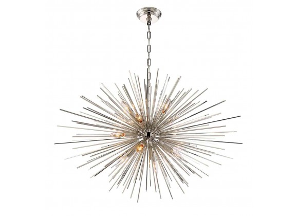 ZEEV Lighting Burst Collection Chandelier- Front Angle