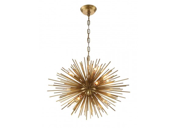 ZEEV Lighting Burst Collection Chandelier- Front Angle