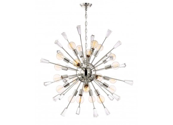 ZEEV Lighting Muse Collection Chandelier- Front Angle