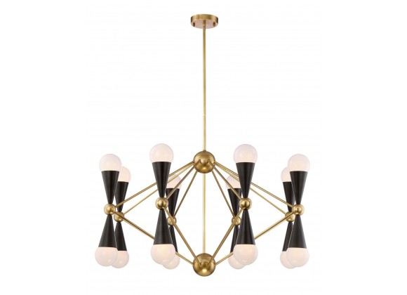 ZEEV Lighting Crosby Collection Chandelier- Front Angle