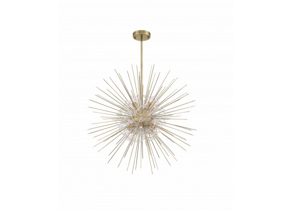 ZEEV Lighting Flare Collection Chandelier- Front Angle
