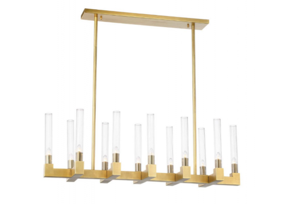 ZEEV Lighting Placid Collection Chandelier- Front Angle