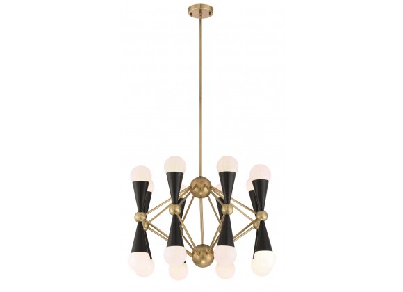 ZEEV Lighting Crosby Collection Chandelier- Front Angle