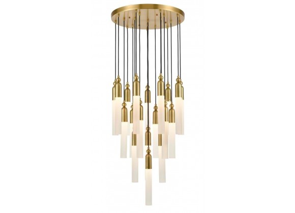 ZEEV Lighting Fusion Collection Chandelier- Front Angle