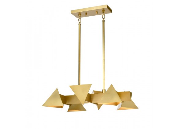 ZEEV Lighting Avante Collection Chandelier- Front Angle