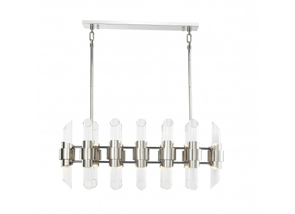 ZEEV Lighting Pillar Collection Chandelier- Front Angle