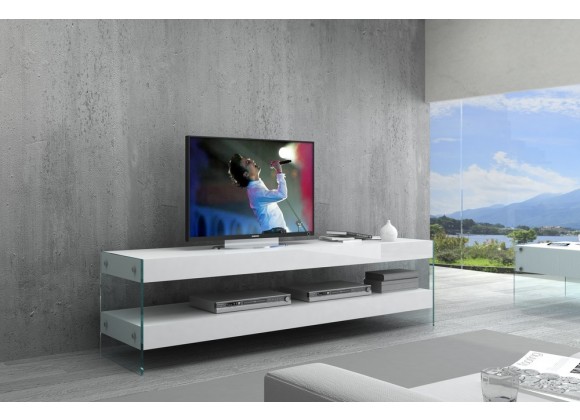 J&M Furniture Cloud TV Base White