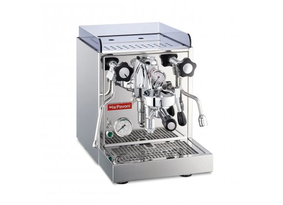 La Pavoni "Cellini" Dual Boiler Espresso/Cappuccino Machine - Angled