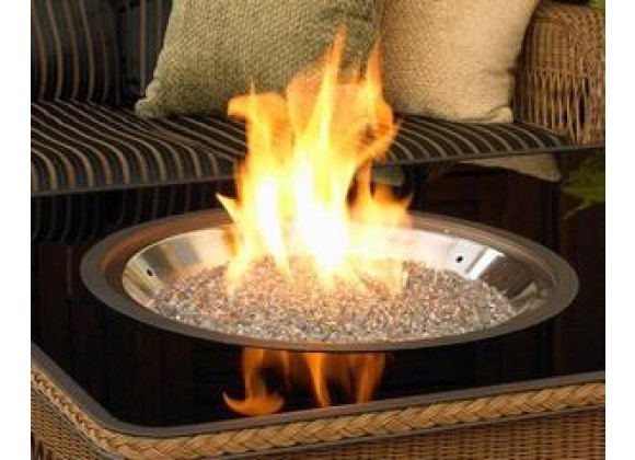 Outdoor Greatroom Company 20" Round Crystal Fire Burner
