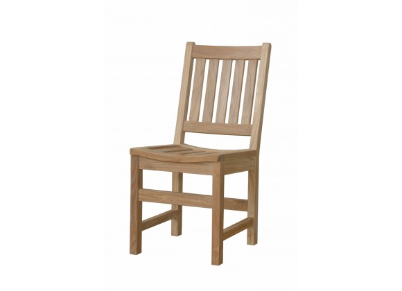 Anderson Teak Sonoma Dining Chair - Angled