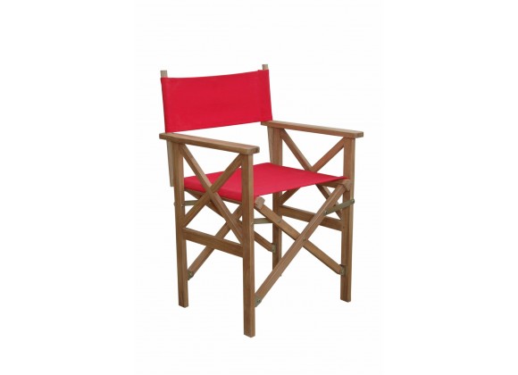 Anderson Teak Director Folding Armchair w/ Canvas (sold as a pair)