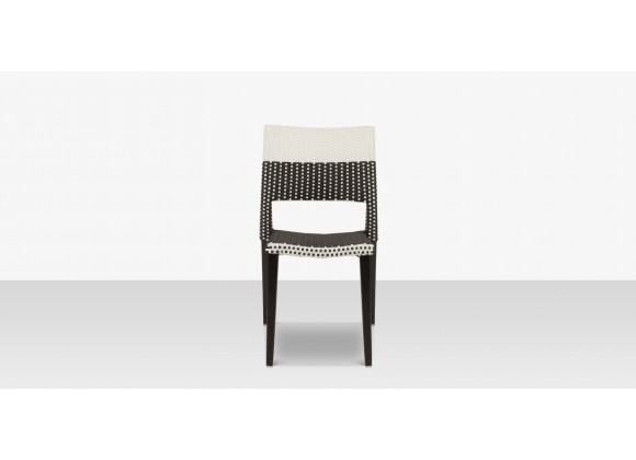Source Furniture Chloe 20" Wicker Armless Dining Side Chair
