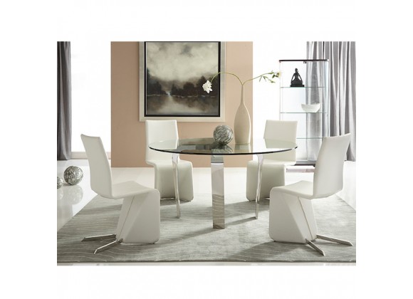 Bellini Modern Living Cirrus Round Dining Table