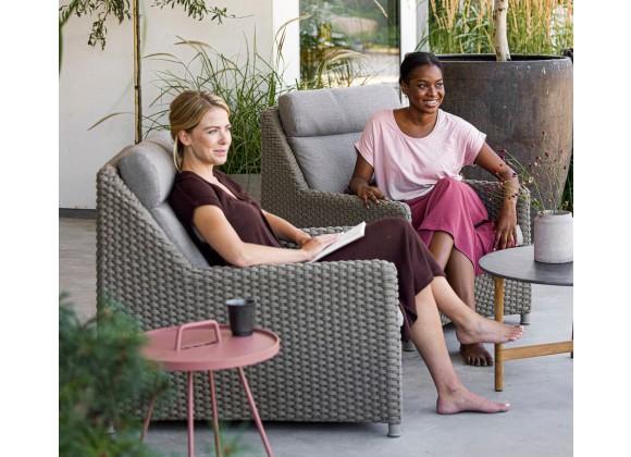 Cane-Line Diamond Highback Chair Lifestyle