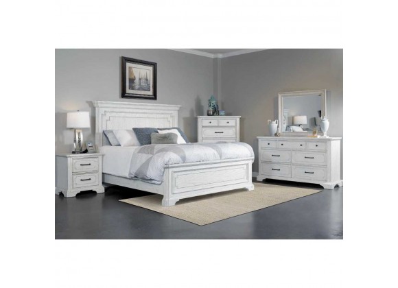 Clara California King Panel Bed - Lifestyle