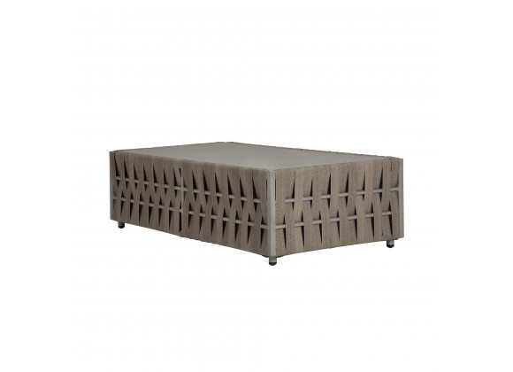 Source Furniture Scorpio Aluminum Rectangular Coffee Table