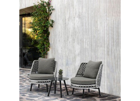 Whiteline Modern Living Koala 3-Piece Outdoor Collection - Lifestyle