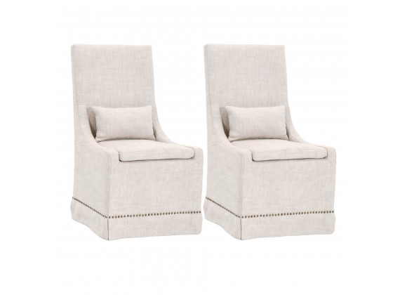 Essentials For Living Colleen Dining Chair - Set of Two - Set in Front Side Angle