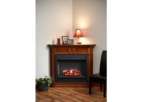 Outdoor Greatroom Company Columbia Corner Cabinet & Riser - Lifestyle