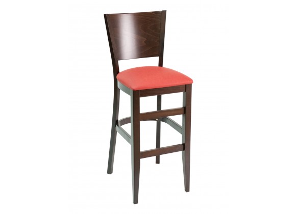 European 44" Beech Wood Barstool - CON-11B
