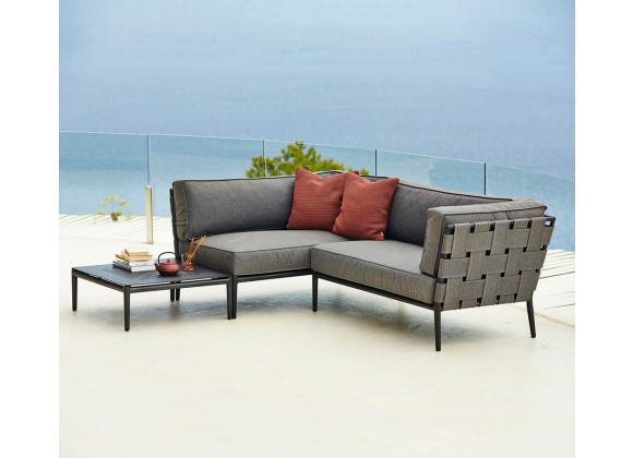 Cane-Line Conic Coffee Table Front View