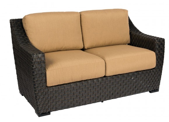 Woodard Cooper Love Seat - Angled