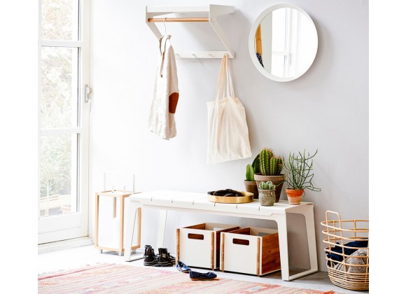 Cane-Line Copenhagen City Rack Indoor White