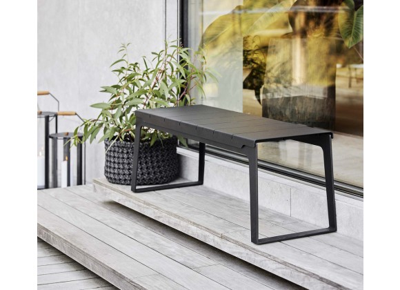 Cane-Line Copenhagen Bench side view