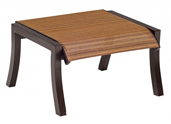 Woodard Cortland Sling Ottoman - Angled