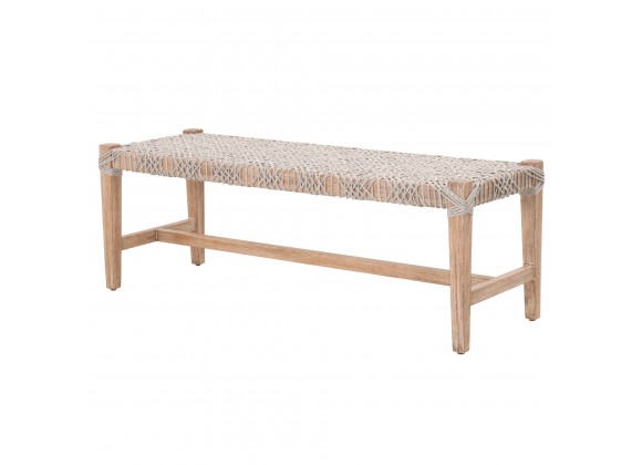 Essentials For Living Costa Bench - Front Side Angle