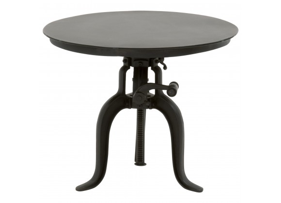 Essentials For Living Crank Adjustable Accent Table - Front Lowered