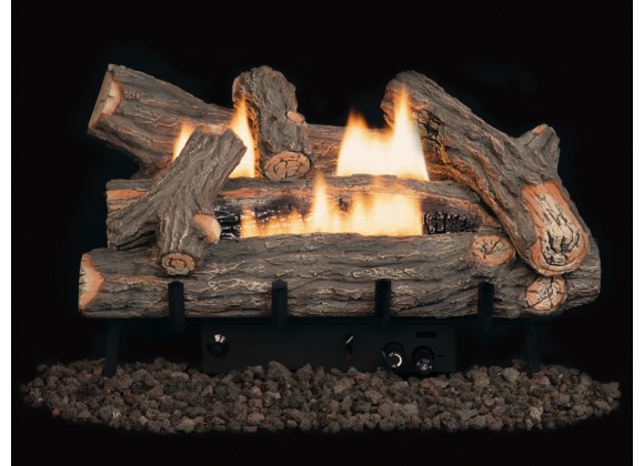 Superior Fireplaces 18" V Crescent Hill HD Log and HD Fiber