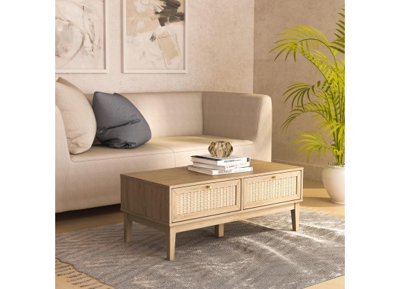 Anderson Teak Bodrum Coffee Table - Lifestyle
