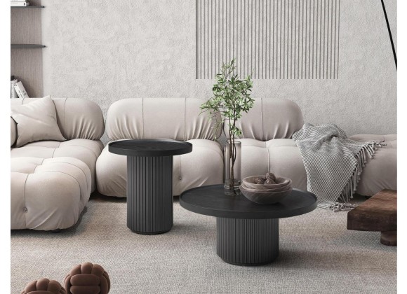 Heidi Coffee Table in Dark Grey-Lifestyle 1