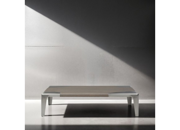 Elena Coffee Table in Gray-Lifestyle