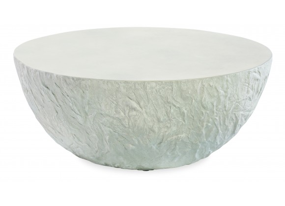 Sunset West Antique Stone Bowl Coffee Table - Front Angle