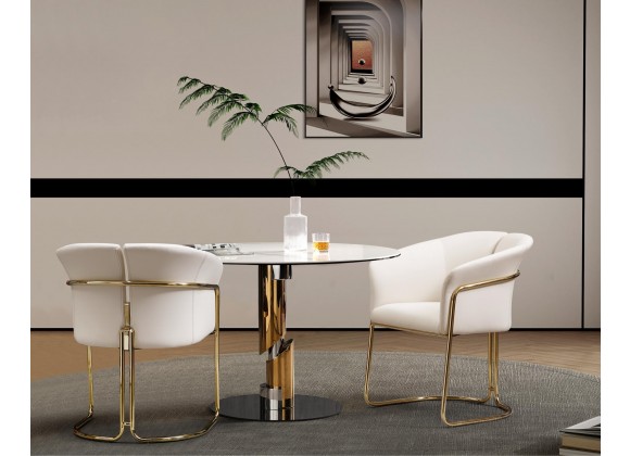 Jolie Dining Armchair in Beige-Lifestyle