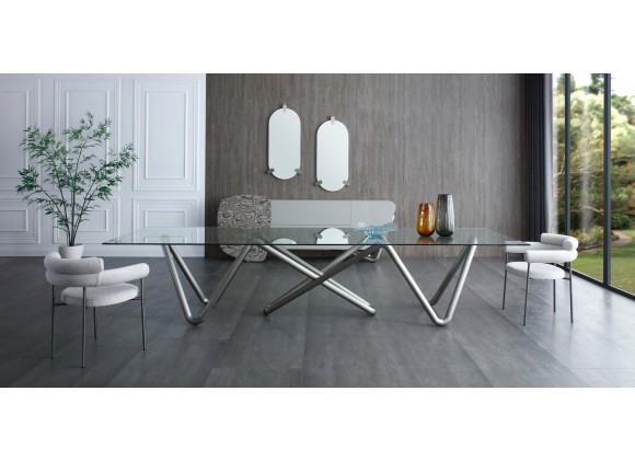 Ella Dining Armchair in Light Gray- Lifestyle 1