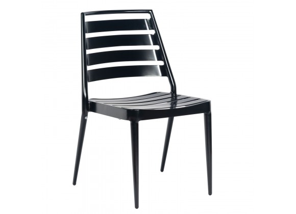 Woodard Daytona Slat Dining Chair - Angled