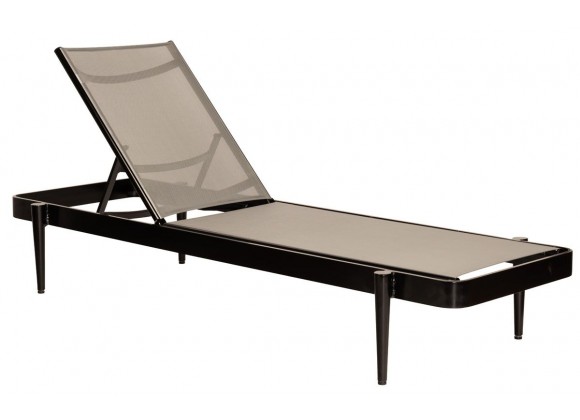 Woodard Daytona Sling Chaise Lounge - Angled