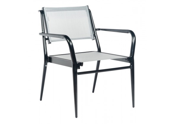 Woodard Daytona Sling Dining Armchair - Stackable