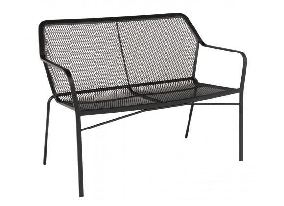 Woodard Et Cetera Delmar Stacking Bench - Angled