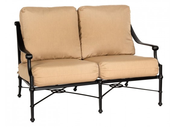 Woodard Delphi Love Seat - Angled