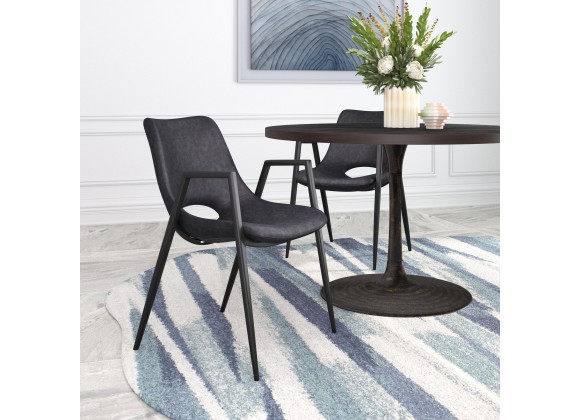 Desi Dining Chair Black- Lifestyle 1