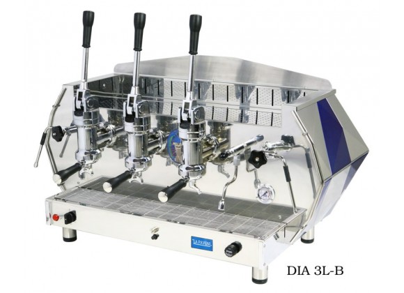 Commercial Lever Espresso Machine in Black - 3L