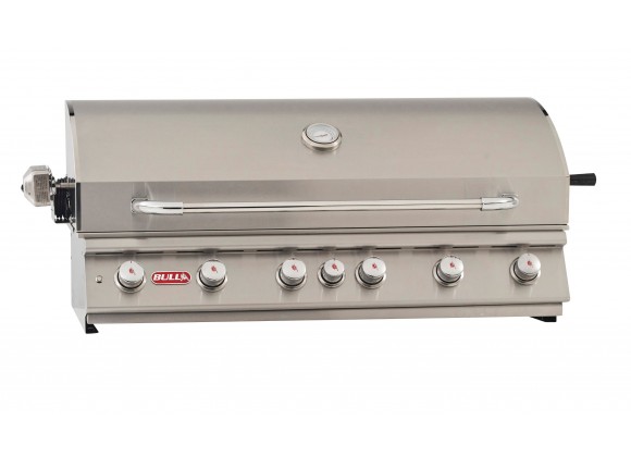 Bull BBQ 46" Diablo Drop In Grill LP/NG - 6 Burner - Angled and Closed