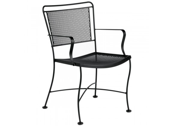 Woodard Constantine Dining Arm Chair with Optional Cushion