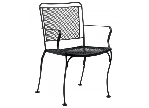 Woodard Constantine Dining Arm Chair - Stackable