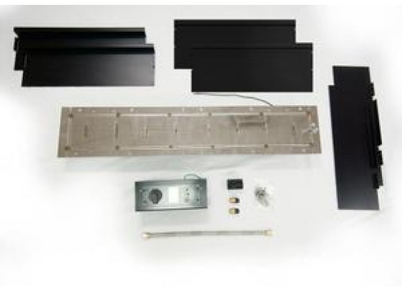 Outdoor Greatroom Company Long Rectangular DIY Burner Kit 2049 - Angle
